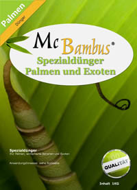Bambus-Gummersbach: Mc-Bambus Spezialdnger mit Langzeitwirkung fr Palmen - Ort: Gummersbach